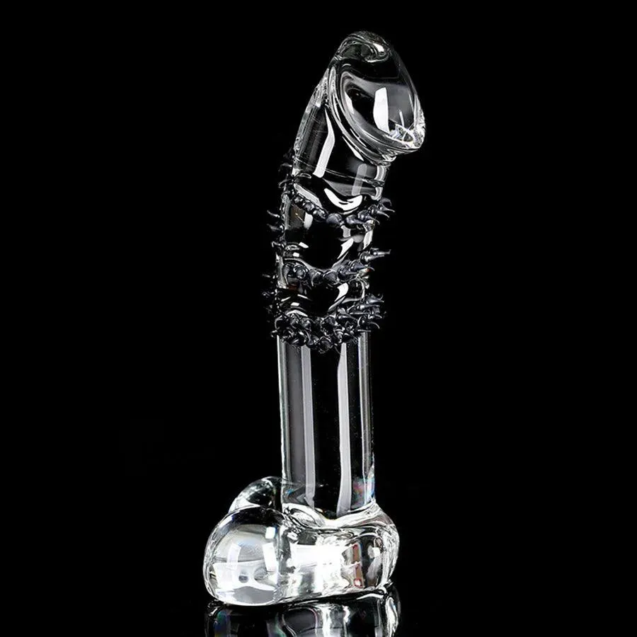 Xinghaoya Soft Thorns Glass Dildo