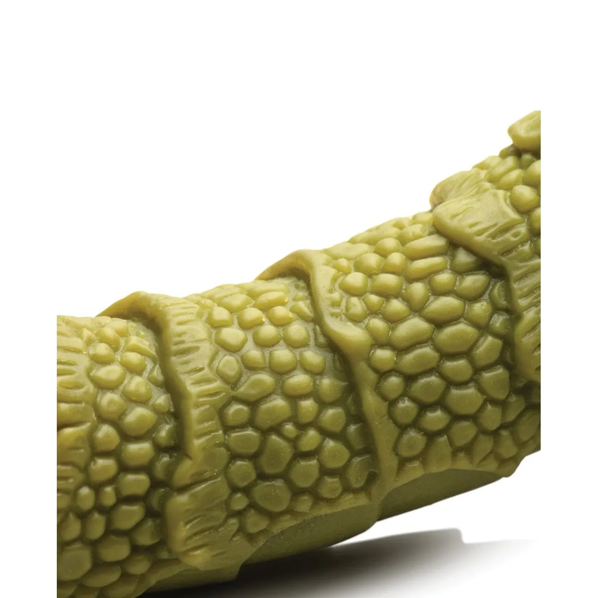 XR - Creature Cocks Swamp Monster Scaly Silicone Dildo 9.4" (Green)