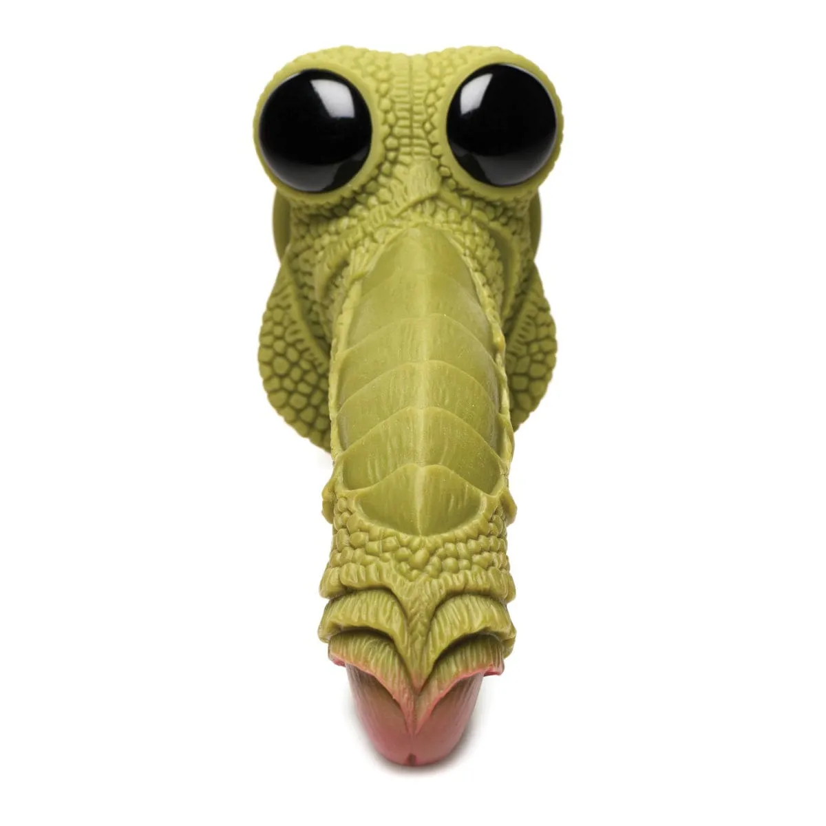 XR - Creature Cocks Swamp Monster Scaly Silicone Dildo 9.4" (Green)